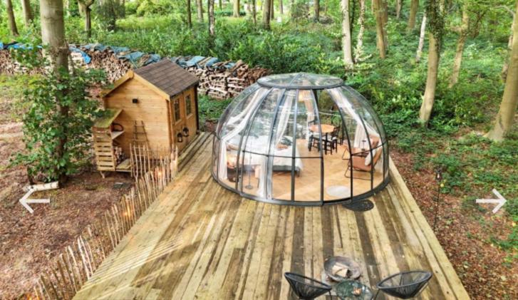 Le Dome De Namur - Une Nuit Insolite Dans Les Bois エクステリア 写真